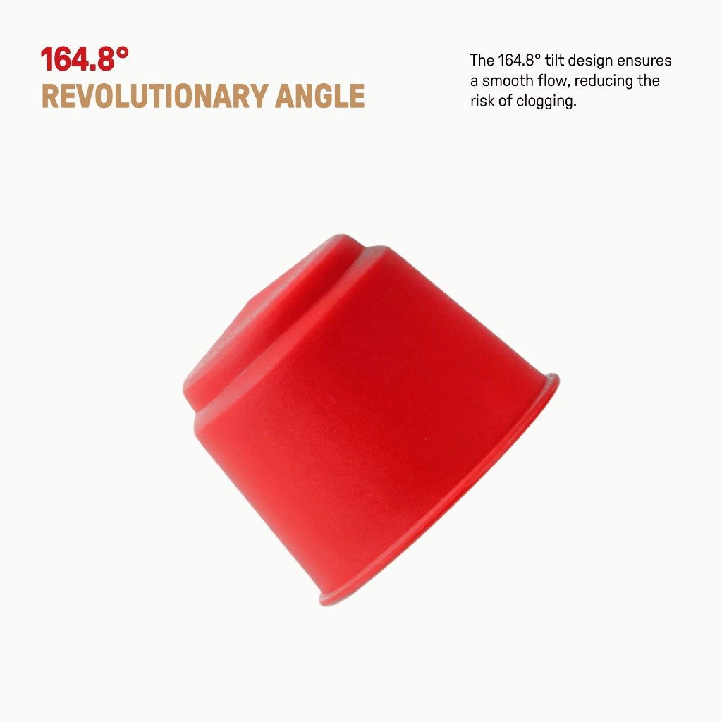 The Phinoi Coffee Dripper Modern Vietnamese Pour Over 1 - 2 Cups [Red]