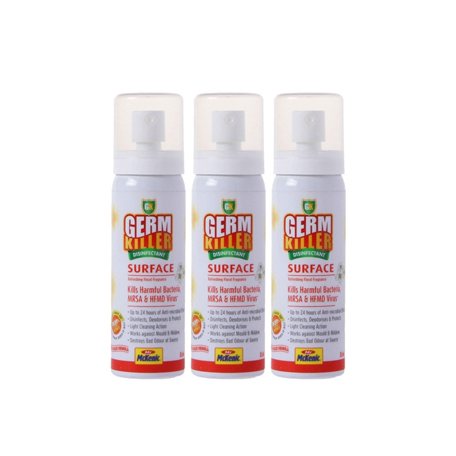 Mr Mckenic GermKiller Surface Disinfectant Spray (85ml) (Hospital-Grade)