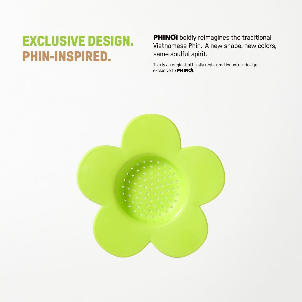 The Phinoi Coffee Dripper Modern Vietnamese Pour Over 1 - 2 Cups [Neon Green]