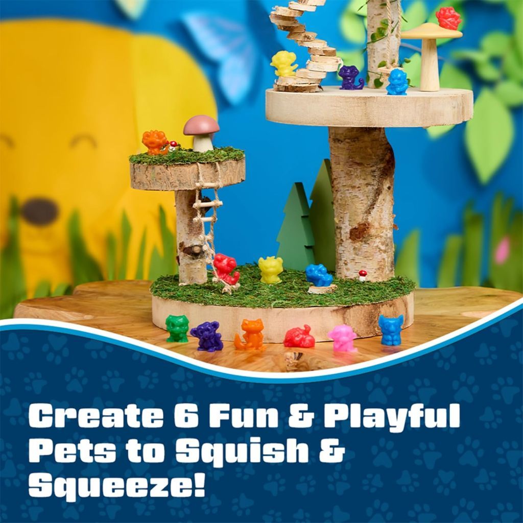 Elmer’s Squishies Minis DIY Kit – Make Your Own Mini Squishy Toys for Kids 6+, Mystery Molds Set