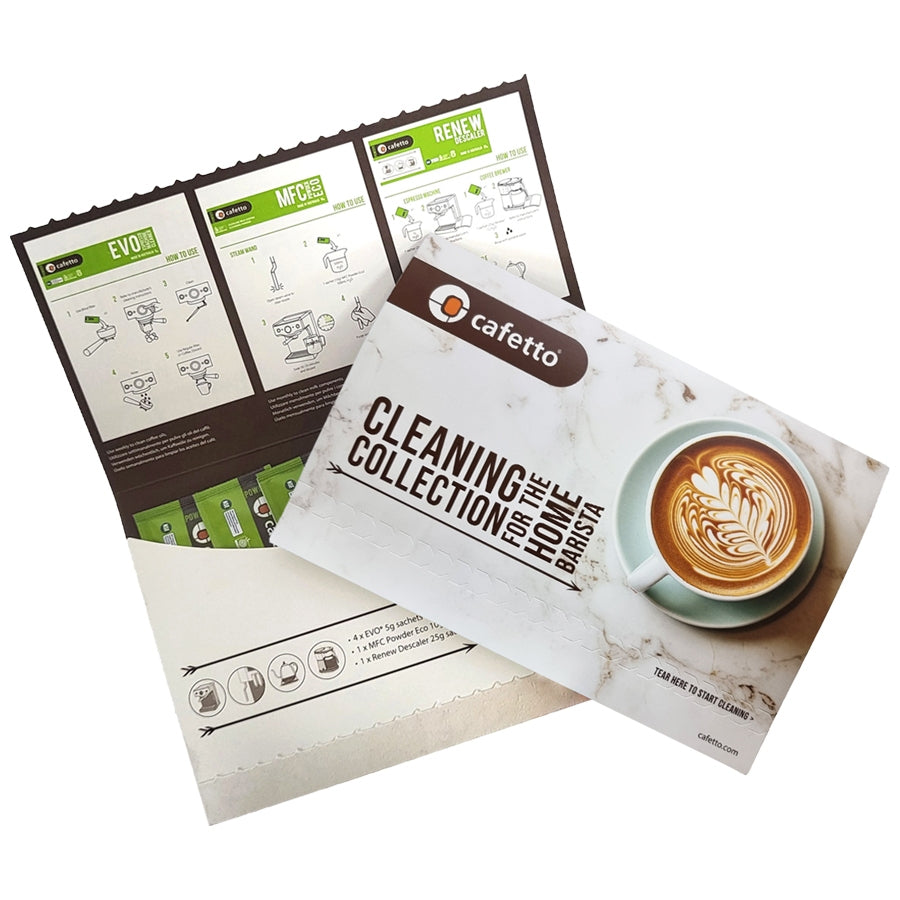 Cafetto Monthly Coffee Cleaning Collection Kit for the Home Coffee Barista