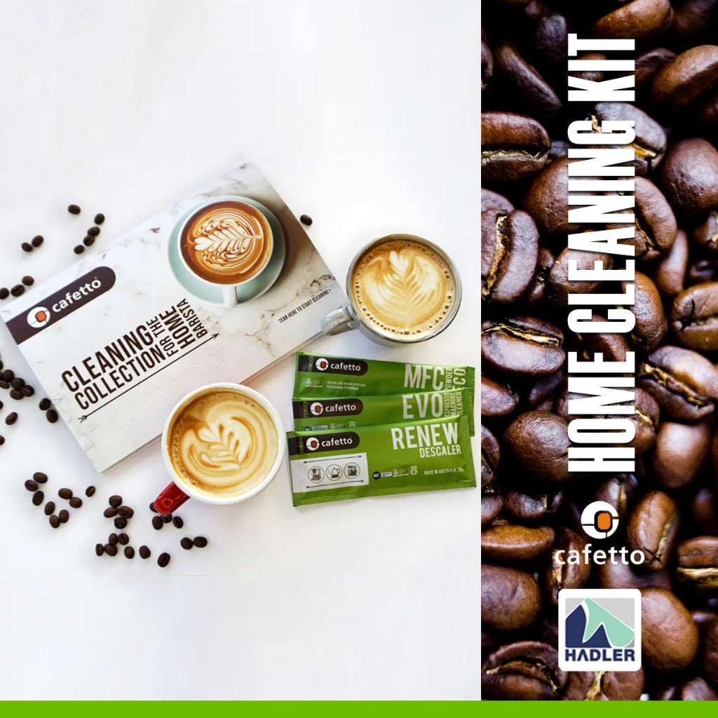 Cafetto Monthly Coffee Cleaning Collection Kit for the Home Coffee Barista