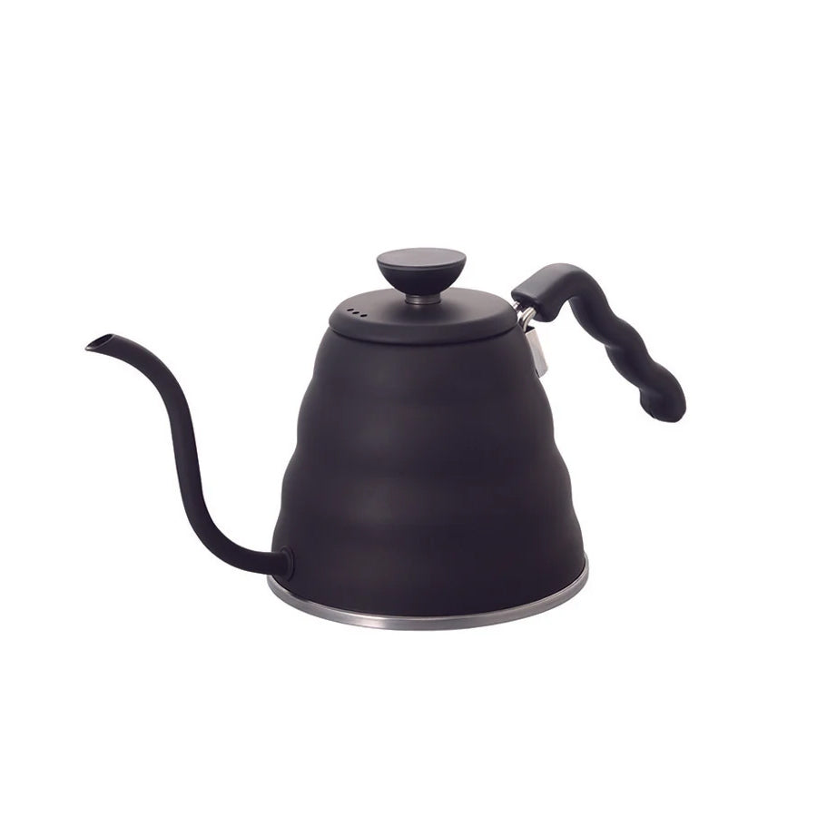 Hario V60 Buono Drip Kettle Matte Black 1.2L | Precision Pour-Over Kettle | Induction & Direct Flame