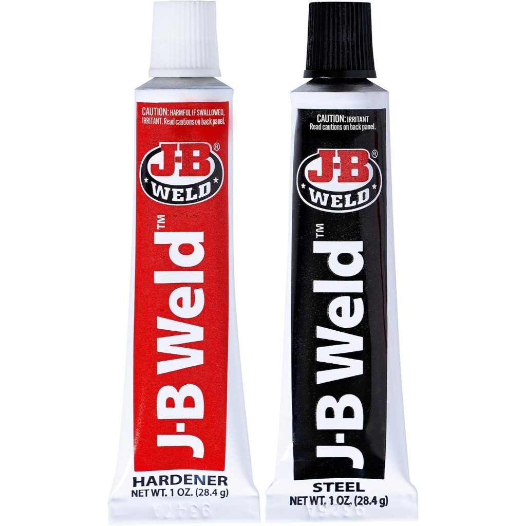 J-B Weld Original Cold Weld Steel Reinforced Epoxy Adhesive 2oz – Heavy Duty Metal Repair Glue 8265S