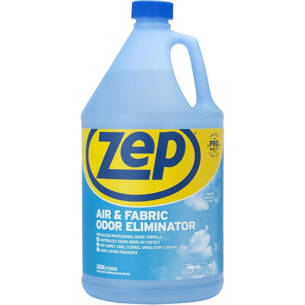 Zep Air & Fabric Odor Eliminator Spray 32/128oz Trash Odor & Fabric Freshener