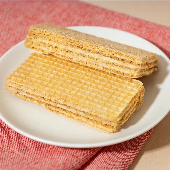 Leezen Vegan Salted Cashew Wafers No Added Preservatives [22g x 12 Packets]