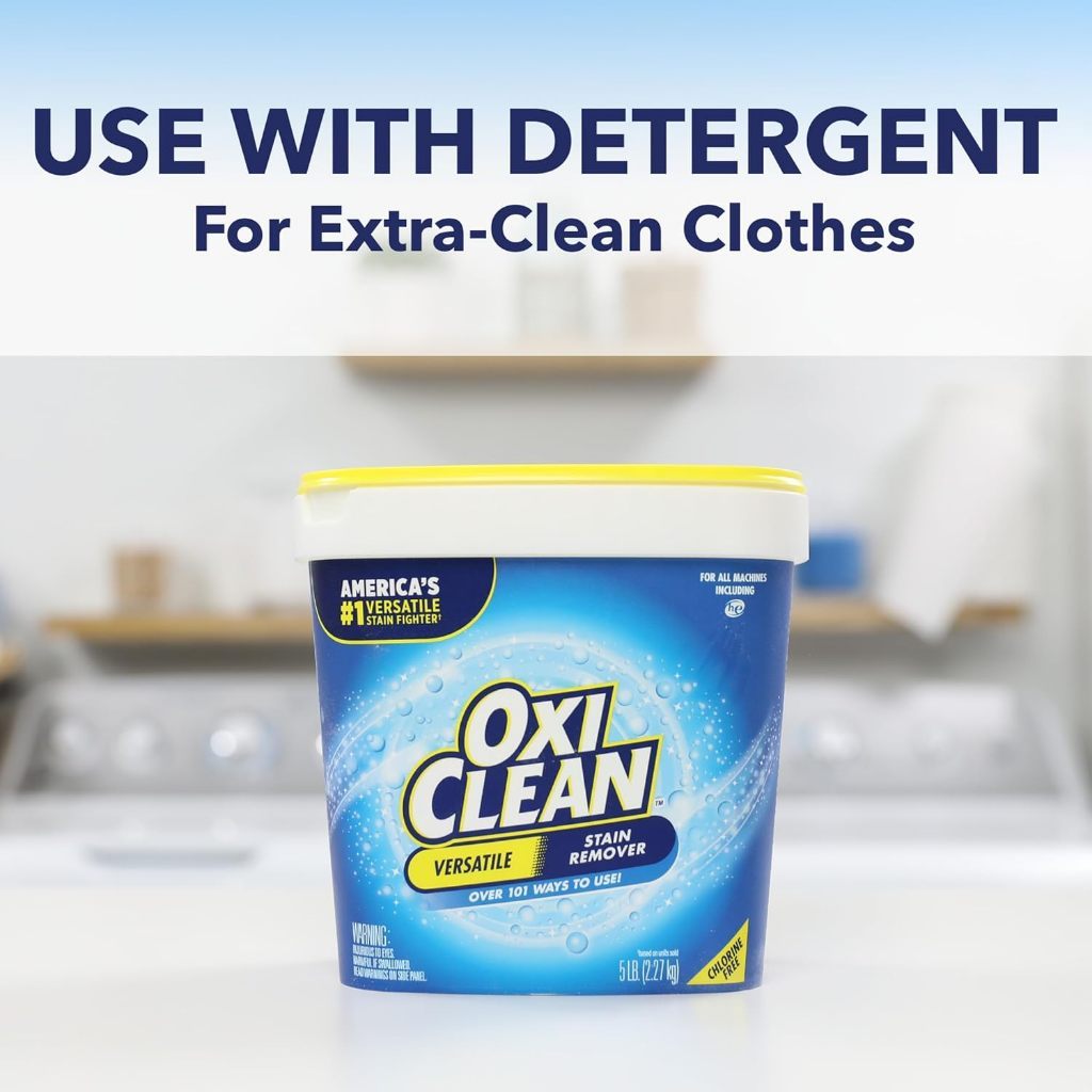 OxiClean Versatile Stain Remover Powder 2.26kg | Oxygen-Based Laundry & Household Stain Remover