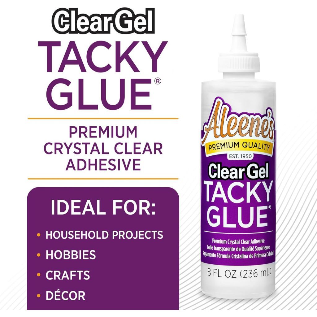 Aleene's Clear Gel All-Purpose Tacky Glue [8oz/236ml]