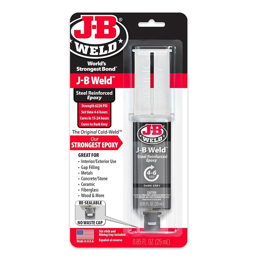 J-B Weld Epoxy Adhesive Range – Steel, KwikWeld, MarineWeld, InstantWeld, Plastic High Strength
