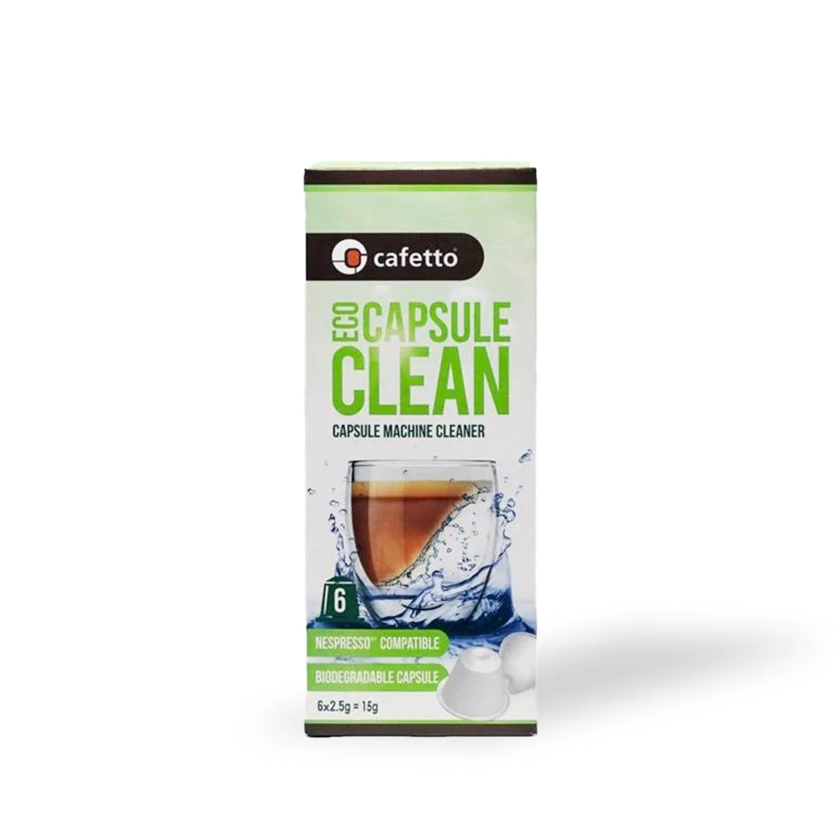 Cafetto Eco Capsule Clean [6 Capsules]