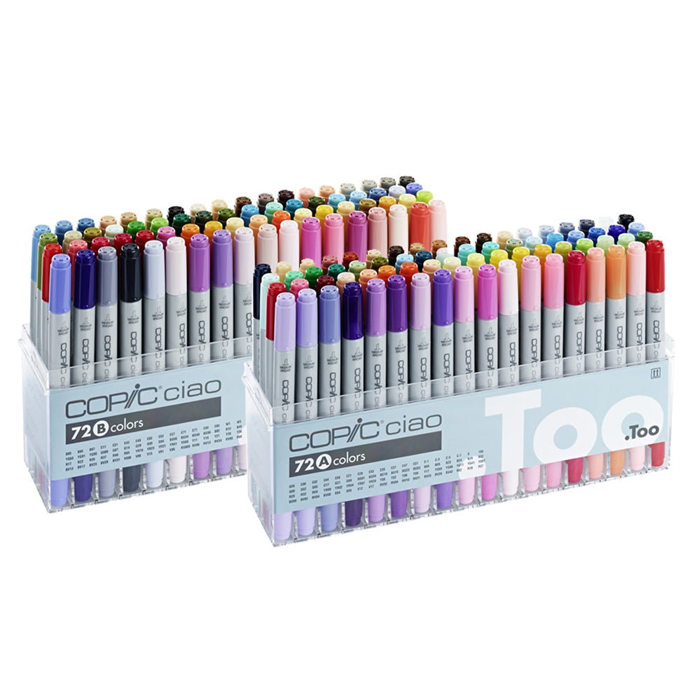 Copic Ciao 72 Marker Pen Set (A/B)